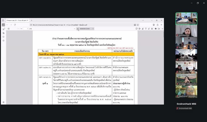 title - ส.ป.ก.พิษณุโลก ร่วมประชุมเตรียมความพร้อมของหน่วยงานสำหรับการลงพื้นที่ตรวจราชการของ  รัฐมนตรีช่วยว่าการกระทรวงเกษตรและสหกรณ์